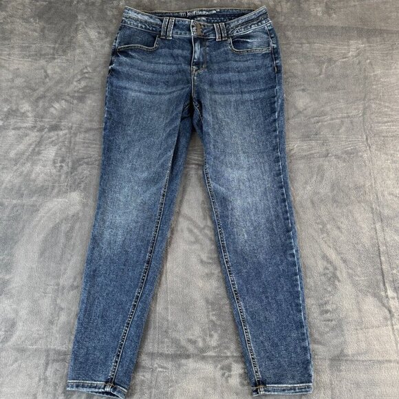 Maurices High Rise Skinny Jeans For Women Large Med Washed M Jeans By Maurices - Picture 1 of 11